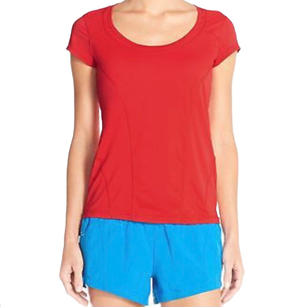 Zella Sunny Run Short Sleeve Tee, S